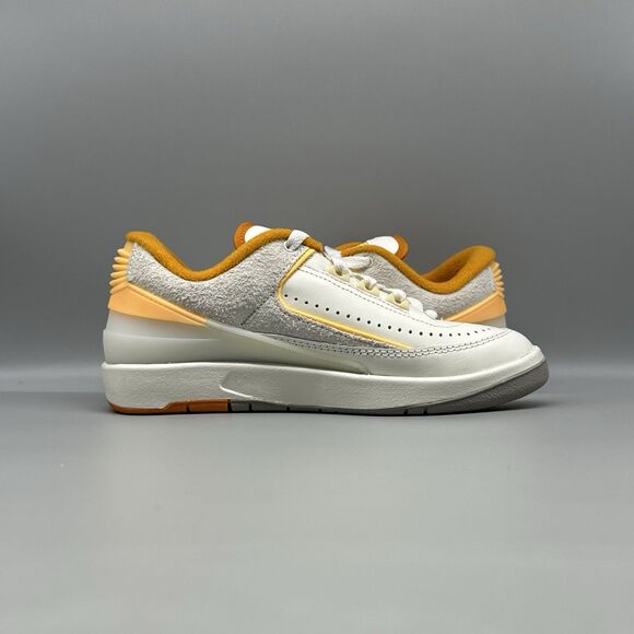 Nike Air Jordan 2 Retro Low 'Craft' Sail Melon Tint Sneaker DV9956-118 Me Size 4 - Picture 7 of 9